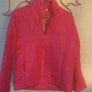 Lightweight hot pink jacket